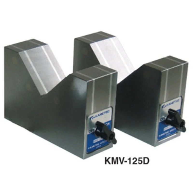 Kanetec Model KMV Magnetic V-Blocks, 230N (Pair) - KMV-125